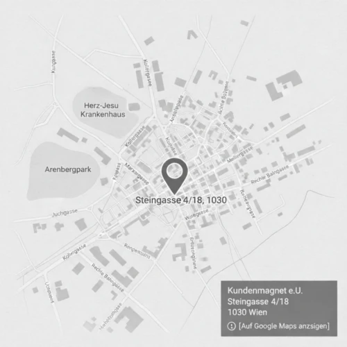 Kundenmagnet Standort in Wien - Steingasse 4/18, 1030 Wien